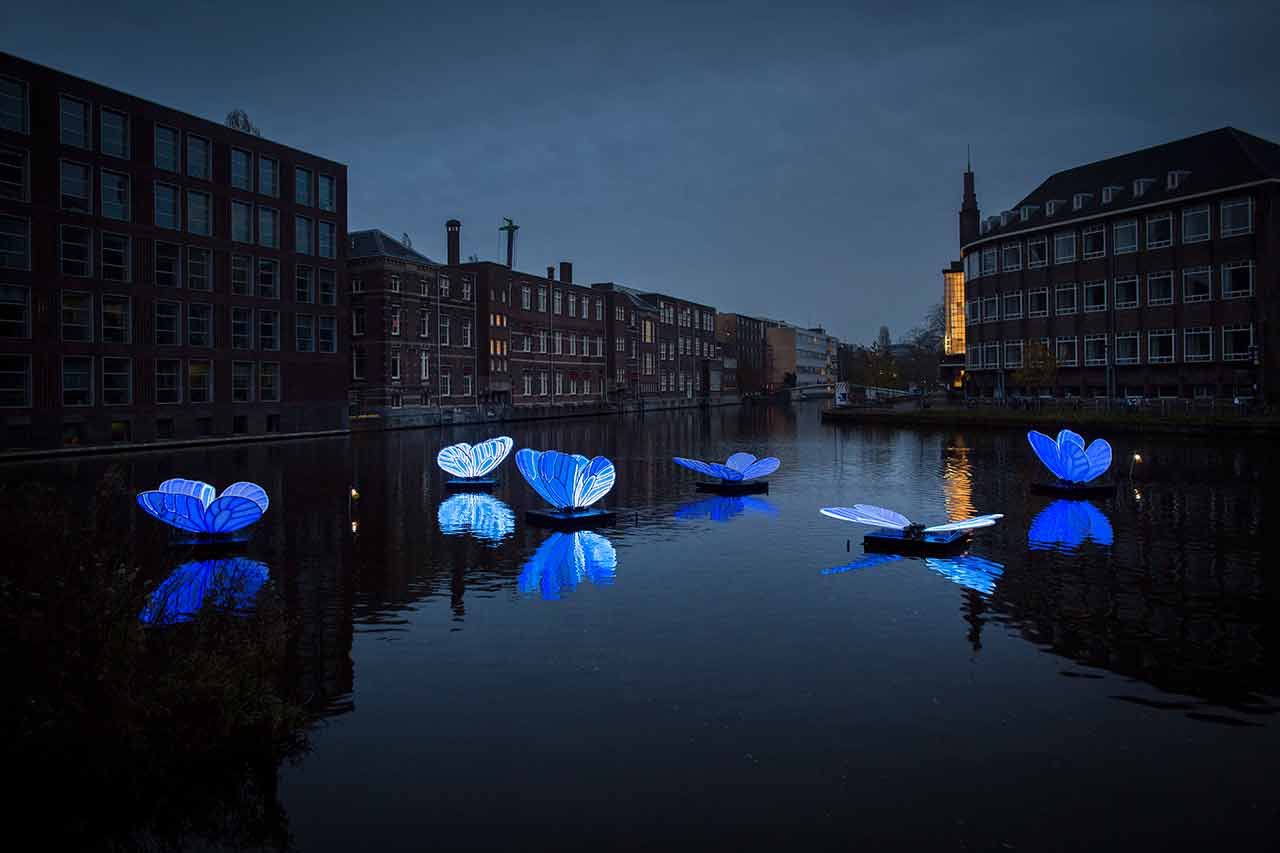 Lichterfest in Amsterdam